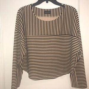 Astr Black & pink top